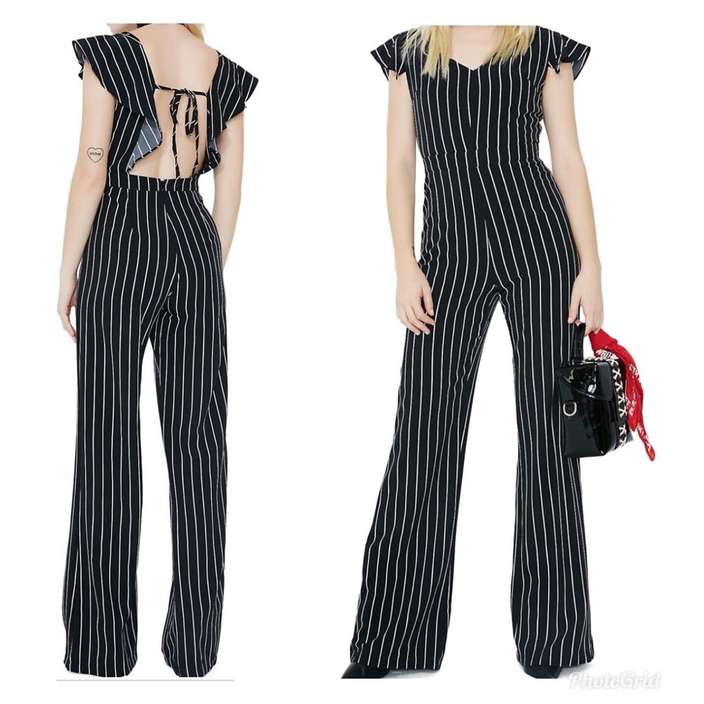Stripped Jumpsuit